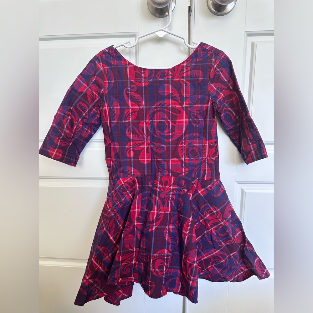Tea Collection - Scottish pattern dress
